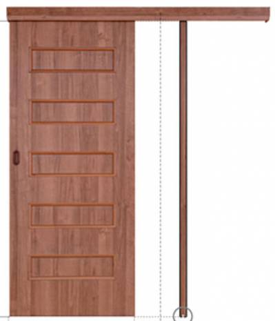 System przesuwny naścienny