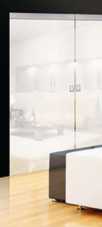 System kasetowy do skrzydeł drewnianych i tafli szklanych