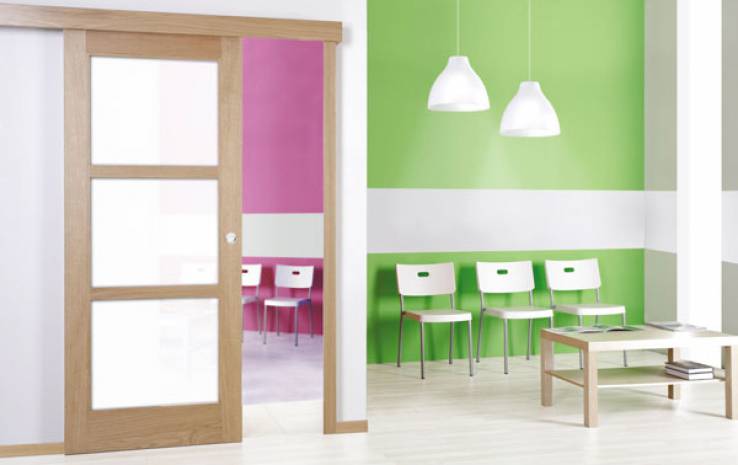 DRZWI PRZESUWNE SYSTEM NAŚCIENNY PREMIUM