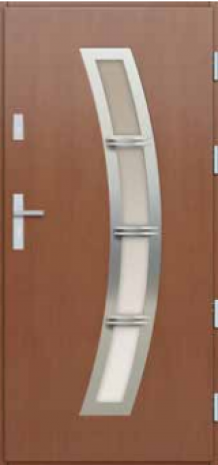 DRZWI INOX 3D I 107 WĘGRZYN