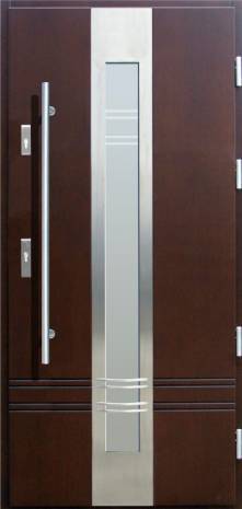 DRZWI INOX 3D I 103 WĘGRZYN