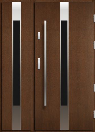 DRZWI INOX I 28 WĘGRZYN