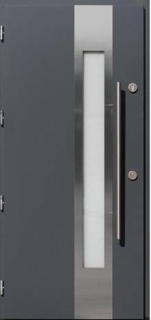 DRZWI INOX I 13 WĘGRZYN