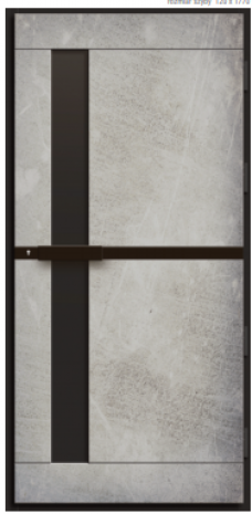 DRZWI PŁYTOWE LOFT LT 08