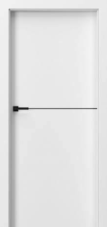 DRZWI PORTA DESIRE UV MODEL 3 czarne intarsje