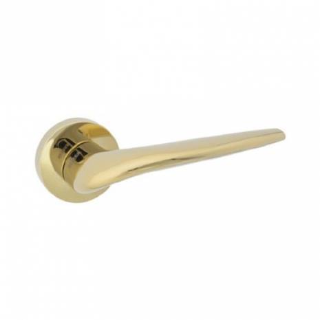 Klamka LIMA mosiądz pvd