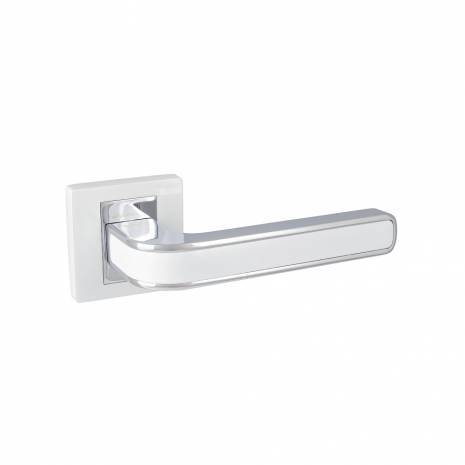 Klamka LOBOS biały/chrom