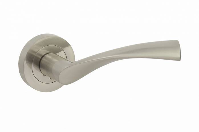 Klamka EVA nikiel satyna