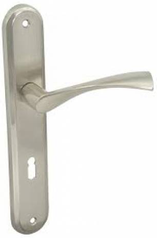 Klamka EVA nikiel satyna