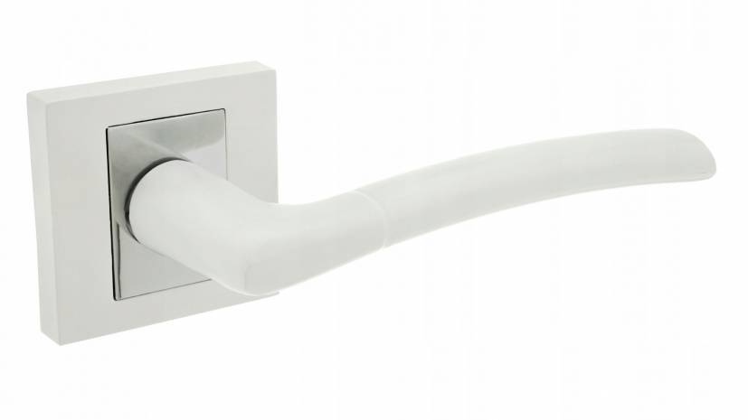 Klamka PORTO biały chrom