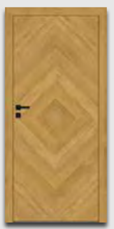 Drzwi WOOD W2