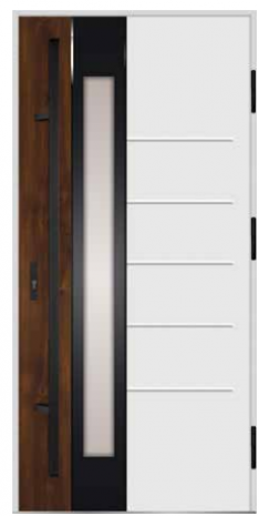 Drzwi Diamond podwójny kolor LS 19/17