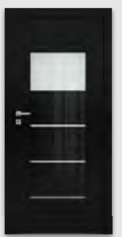 Drzwi Semi 1