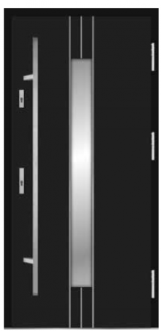 Drzwi Simple Elegance P-GI 627/49