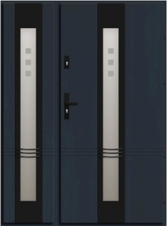 DRZWI INOX 3D I 102 WĘGRZYN