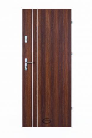 Drzwi VOLUME ALU 1 Orzech Rustykalny