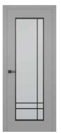 Drzwi SOHO 2 jasna szara mat