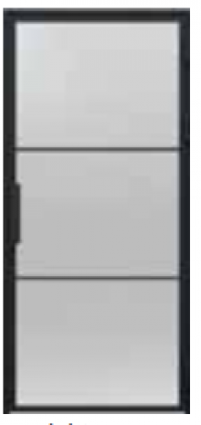 Drzwi PORTA LOFT STALOWE 2