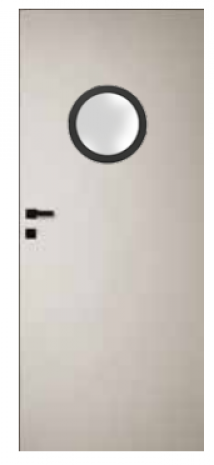 DRZWI FARO GT gładkie+bulaj