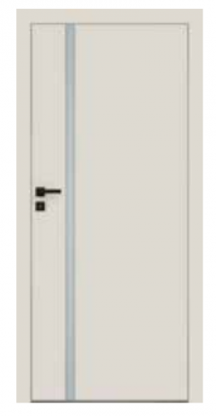 DRZWI VETRO E latte ( szyba decormat)