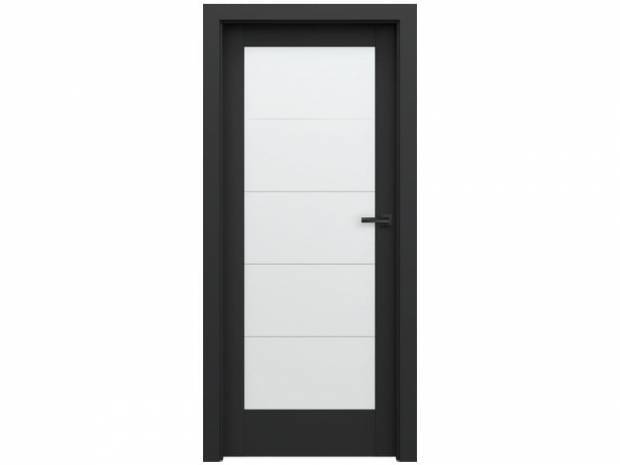 Drzwi VERTE HOME CZARNE MODEL B.5