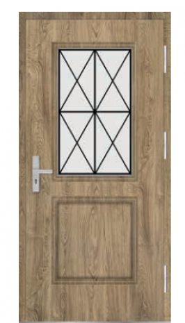 Drzwi Classic 1GK 82/59 DĄB AMBER