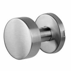 Klamka GAŁKA stal nierdzewna okrągła ALUBRASS - Wrocław