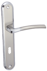 Klamka PORTO nikiel chrom ALUBRASS - Wrocław