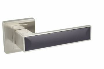 Klamka JAWA czarny/nikiel satyna ALUBRASS - Wrocław