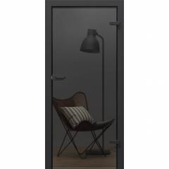 Drzwi GLASS szyba grafitowa przezierna Porta - Wrocław