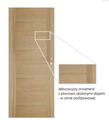 Drzwi PRESTO ALTO  bez intarsji Vasco doors - Wrocław