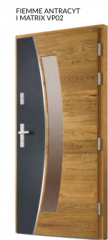 Drzwi FIEMME ANTRACYT I MATRIX VP02 DOOR'SY - Wrocław