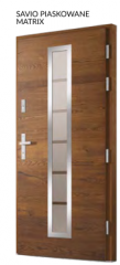 Drzwi SAVIO PIASKOWANY  MATRIX DOOR'SY - Wrocław