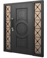 Drzwi ELEGANT DB 742 czarne Barański - Wrocław