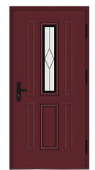 Drzwi Classic 1FK 81/58 BURGUND MAR-TOM - Wrocław