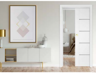 System przesuwny chowany w ścianę Erkado - Wrocław